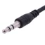 Niki 2 5mm Nữ đến 3 Cáp âm thanh nổi nam 5mm Cáp mở rộng Aux mạ vàng