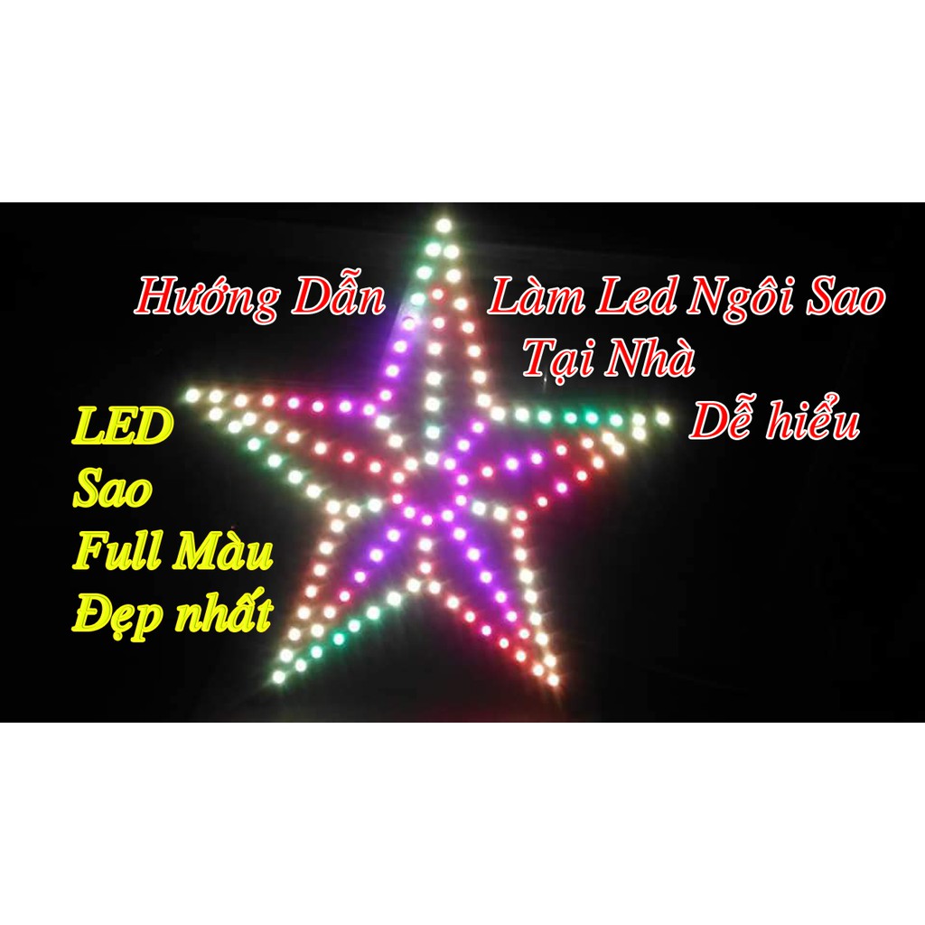 Combo Linh Kiện Led Ngôi Sao Full Màu LED 1903 làm ngay tại nhà Giá hợp ...