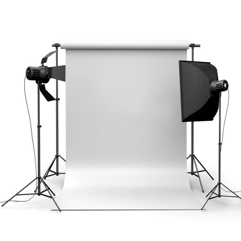 10x10ft Trắng Liền Mạch Studio Chụp Ảnh Nền Vải Không Dệt Hình Ảnh Cho Chuyên Nghiệp