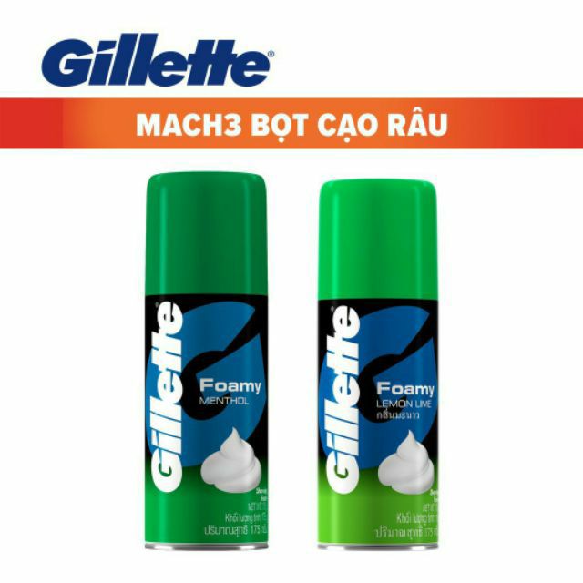 Kem Bọt cạo râu Gillette 175ml | Shopee Việt Nam