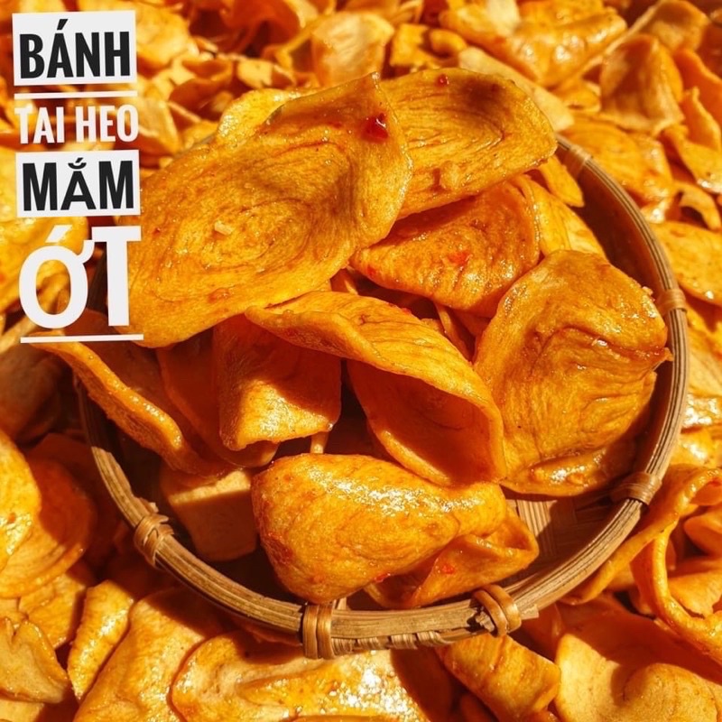 BÁNH TAI HEO SỐT MẮM -1hộp 230gr