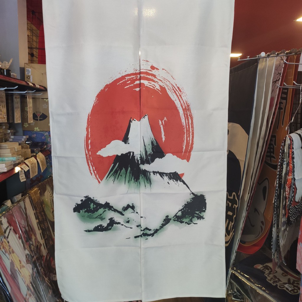 Màn rèm noren Nhật bố (không kèm thanh)