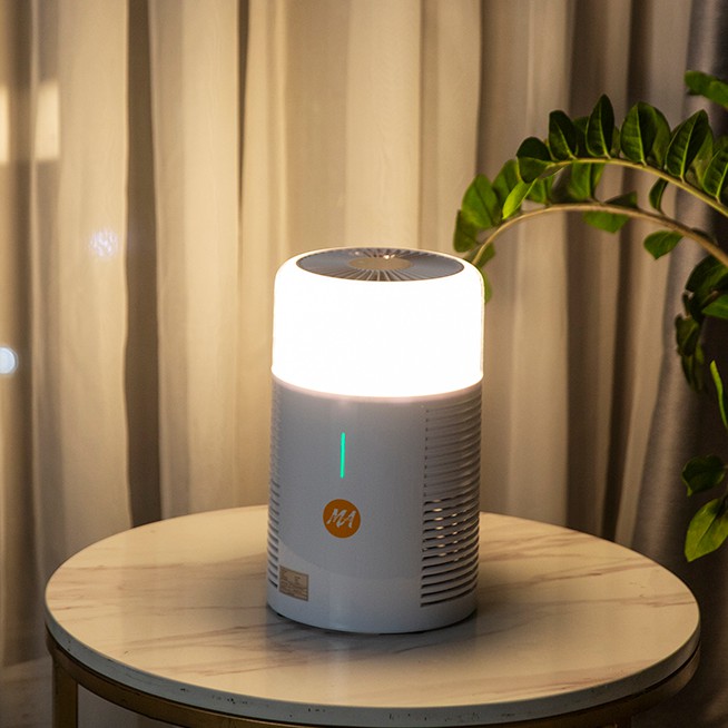 Ảnh Máy lọc lọc không khí Max Air lọc sạch lông chó mèo, tích hợp đèn ngủ rất cần cho người bị hen suyễn, dị ứng 1