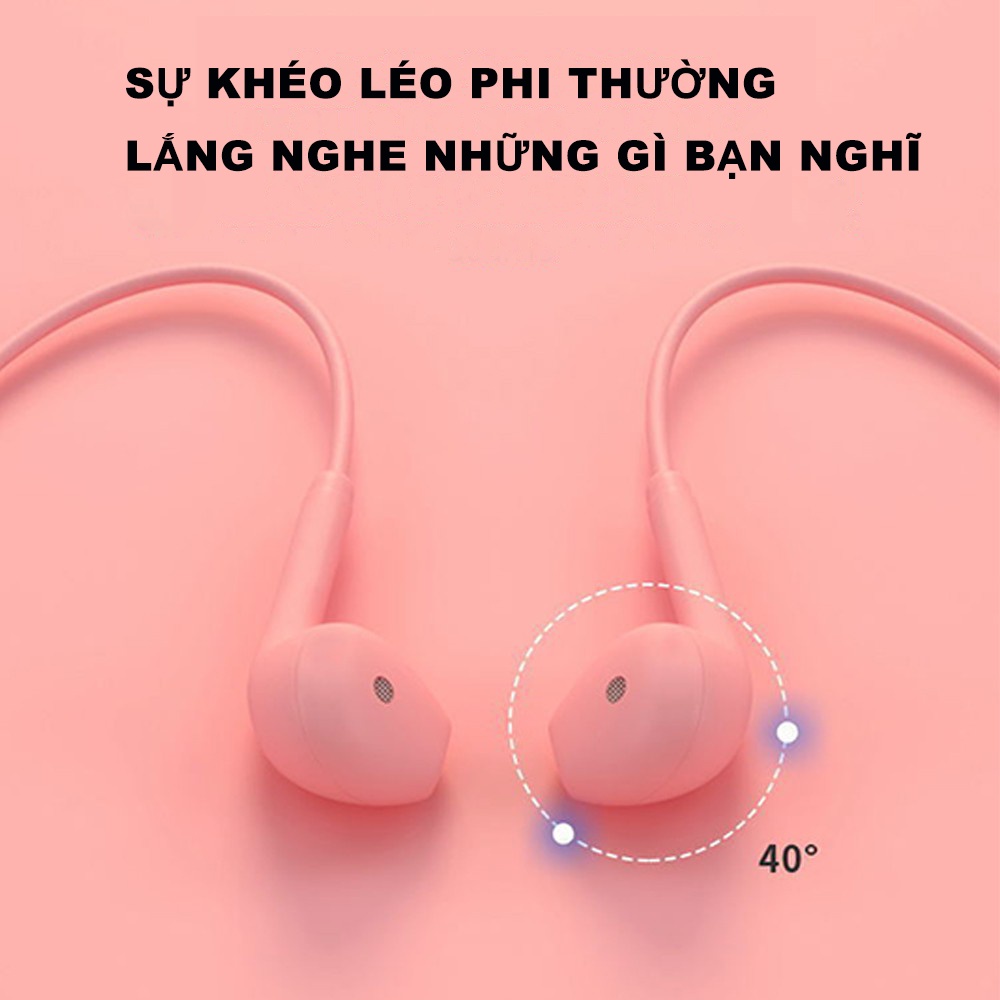 Ảnh Tai nghe nhét tai EVEBOT có dây giắc cắm 3.5mm âm thanh hifi màu tùy chọn cho máy tính xách tay máy tính bảng điện thoại 3