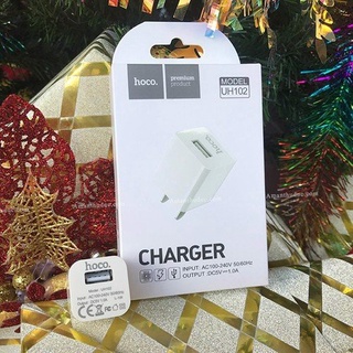 Cốc sạc Hoco UH102 cổng USB-A 1A (Trắng)