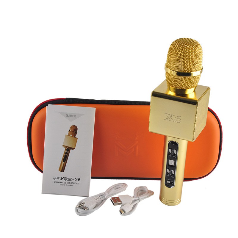 Micro Karaoke Bluetooth X6(Loại 1) Shopee Việt Nam