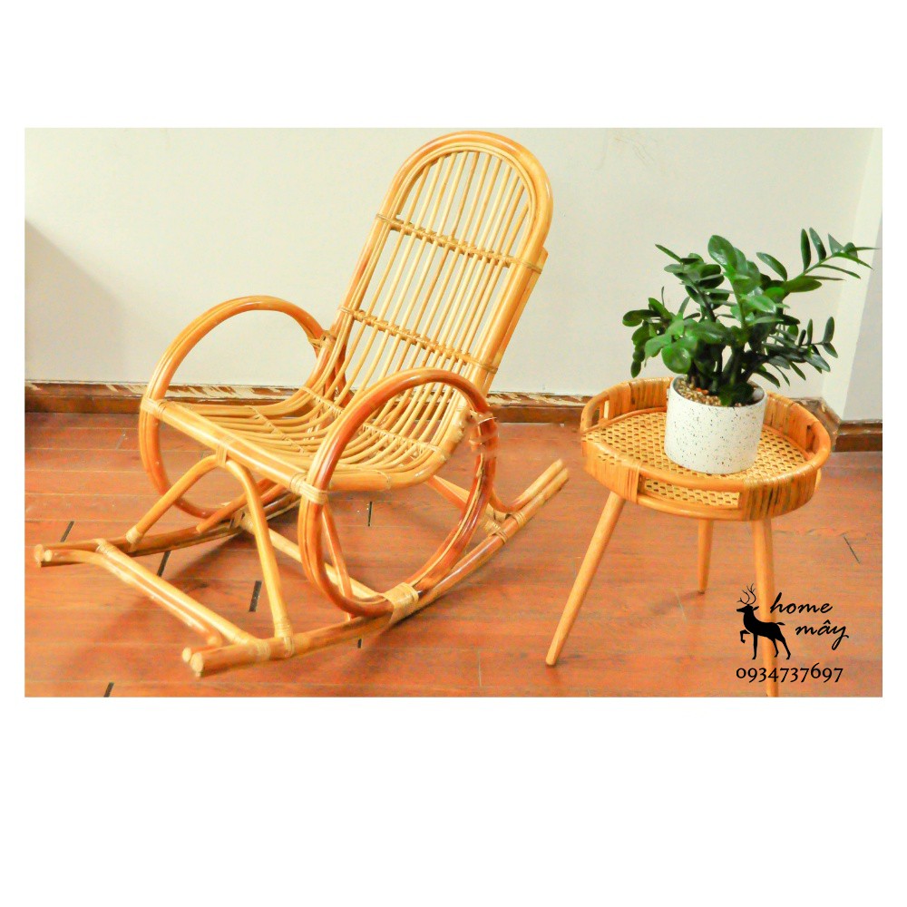 Bàn trà mây Fenny HOME MÂY - Sản phẩm lắp ghép đơn giản cho trang trí nội thất