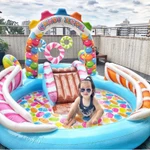 Bể bơi phao cầu trượt INTEX mẫu mới đủ mẫu mới nhất - TẶNG BƠM ĐIỆN — ảnh 6