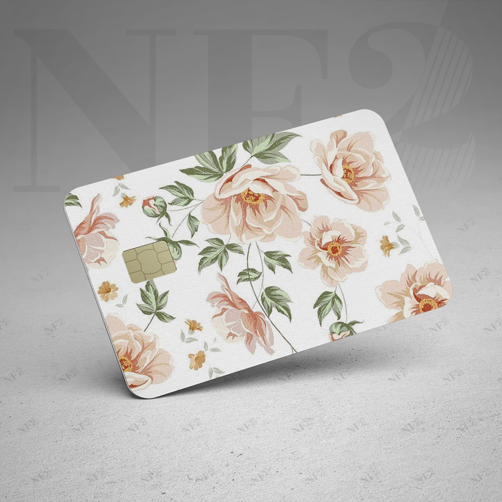 Miếng Dán Trang Trí COLORFUL FRUITS - Sticker Thẻ ATM (Thẻ Chung Cư, Thẻ Xe, Debit, Credit) NF2