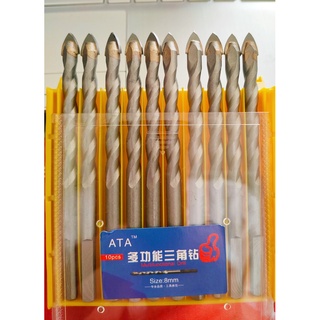 Mũi Khoan Đa Năng 2 Cạnh Chuôi Tam Giác VOTO Khoan Tường, Kính, Đá, Gạch Men,Kim Loại Mỏng...