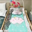Bộ Gối Lưới 3D Và Thảm Lót Chống Thấm BonitaBeBe Thoáng Khí, Mềm Mại Cho Bé - Nhập Khẩu Chính Hãng