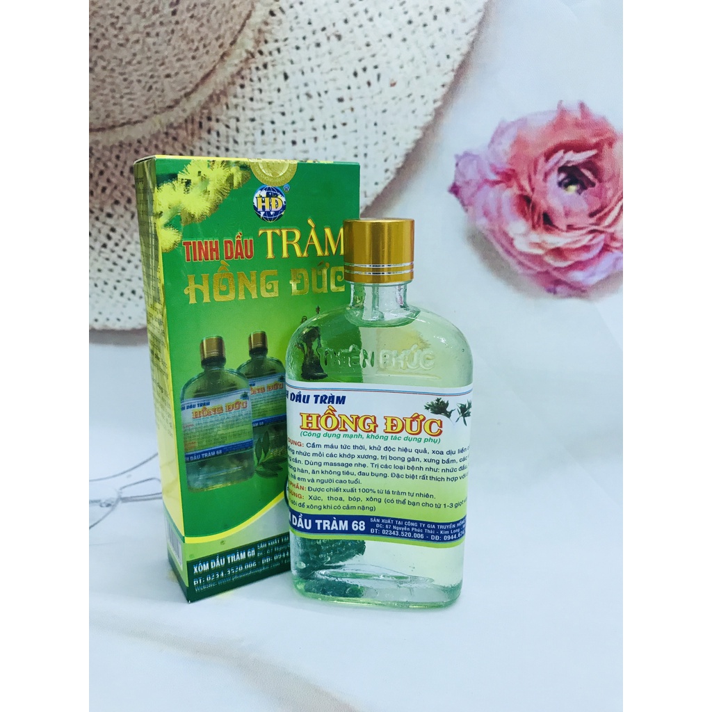 Tinh dầu tràm Hồng Đức 100ml  - chống muỗi đốt, chống sốt xuất huyết