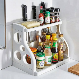 Kệ để đồ nhà bếp nhà tắm 2 tầng tiện dụng
