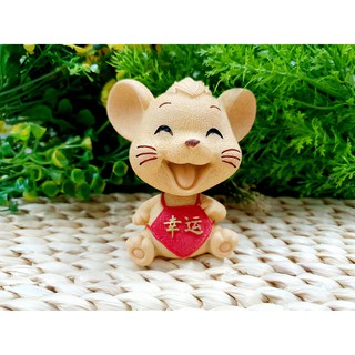 Tượng Chuột May Mắn Siêu Dễ Thương( Hình Thật - Video Thật )