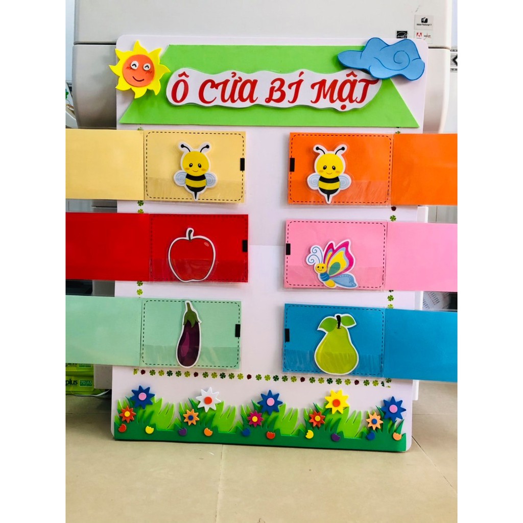 Ô Cửa Bí Mật Handmade (Đồ Dùng Dạy Học MIKI)