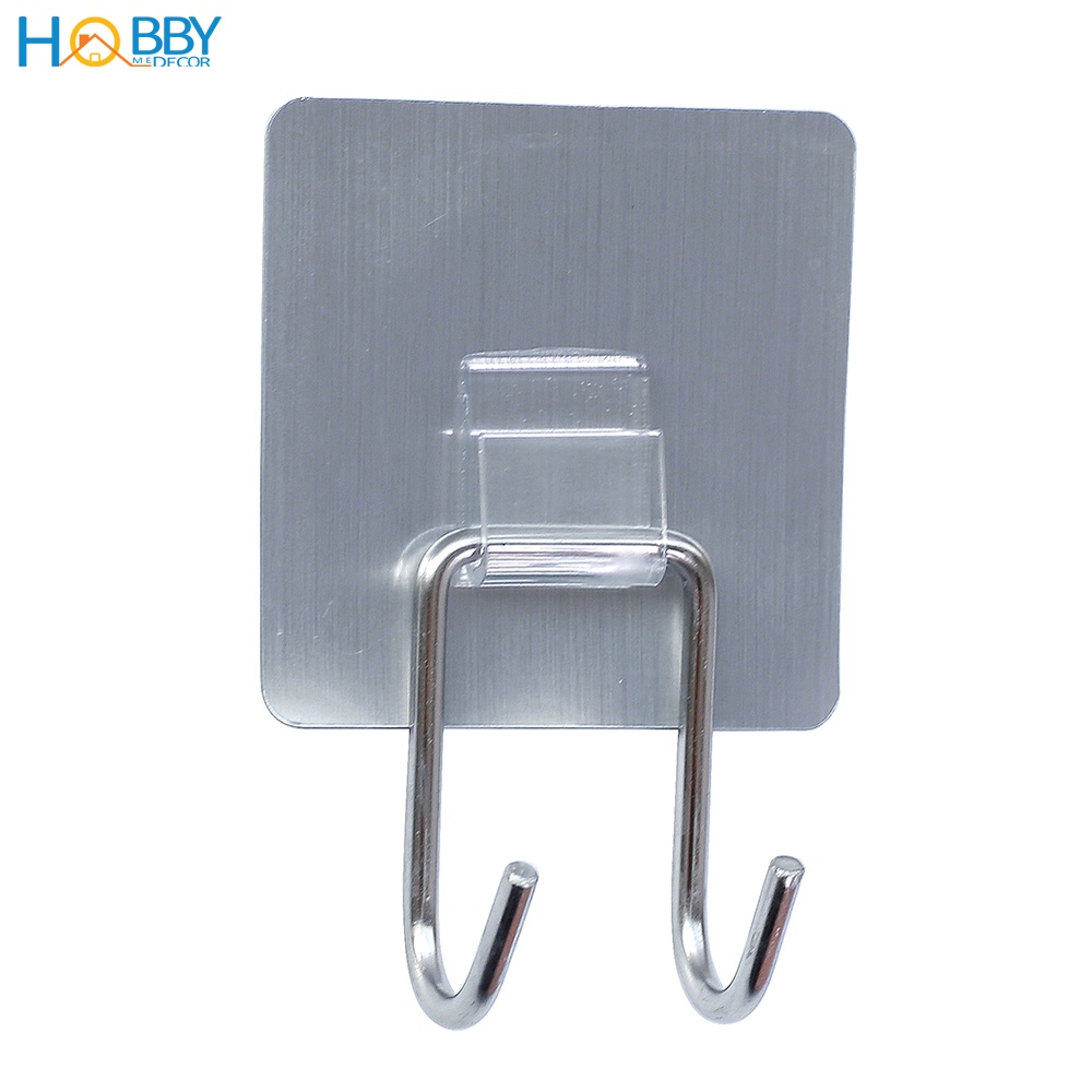 Móc treo đồ bếp dán tường inox 304 bằng sticker Hobby home decor MTST