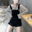FREESHIP YẾM BÒ ĐEN KAKI SOOC ĐÙI VINTAGE SIÊU XINH
