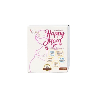 Viên Uống Happy Mom Jpanwell Bổ Sung Vitamin Cho Phụ Nữ Mang Thai (Hộp 60 Viên)