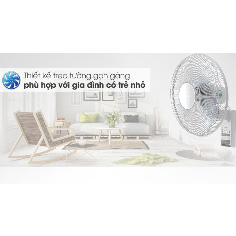 Quạt Treo tường Toshiba FWSA20 (H) có điều khiển, hẹn giờ Bảo hãnh 12 tháng | Shopee Việt Nam