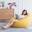 Ghế Lười 3II HOME Ghế Lười Hạt Xốp Cao Cấp Dáng Lê 3 Size XL/ L/ M Siêu Êm Ái Đa Sắc - 3IIGLHX230819