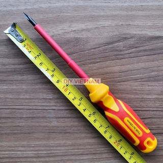 Bộ Tua Vít cách điện 1000V gồm 7 cây  K-9201 hãng Kapusi, Đã kiểm định chất lượng, An toàn tuyệt đối