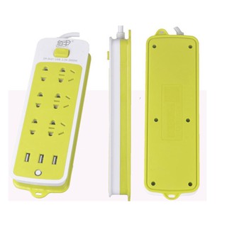 Ổ điện chống giật kèm cổng usb dây dài 1m