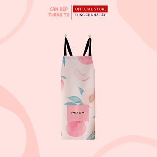 Tạp dề nấu ăn chống nước vintage cao pha chế cà phê cấp vải gai dầu 68x80cm TDV01