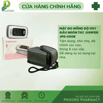 Máy đo nồng độ oxy trong máu Spo2 Jumper 500E chính hãng