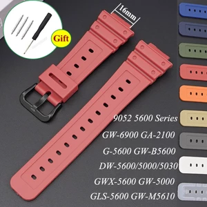 Dây Đeo Thay Thế Chất Liệu TPU Nhiều Màu Sắc Cho Casio DW-5600/5000/5030 DW-6900 GW-M5610 DW-5600E GWB5600
