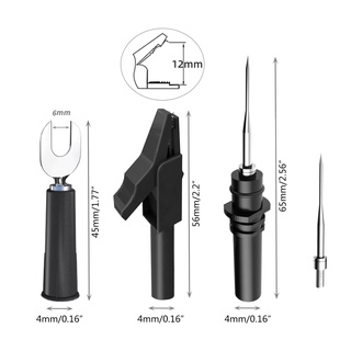 Dây Dẫn Đầu Cắm Bắp Chuối Nhiều Màu Sắc 4mm