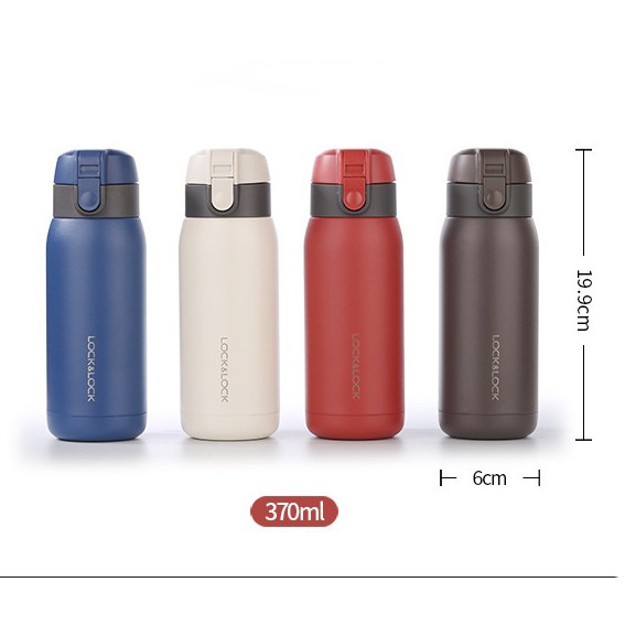 Ảnh Bình Giữ Nhiệt LocknLock Chubby Tumbler LHC3233 370ml - Hàng Chính Hãng, Có Dây Treo, Thép Không Gỉ - JoyMall 3