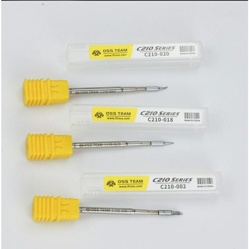 OSS C210 Mẹo Đa Năng C210 Hàn Đầu Hộp Mực Tương Thích Cho Trạm Hàn Xsoldering T210 / Sugon T26