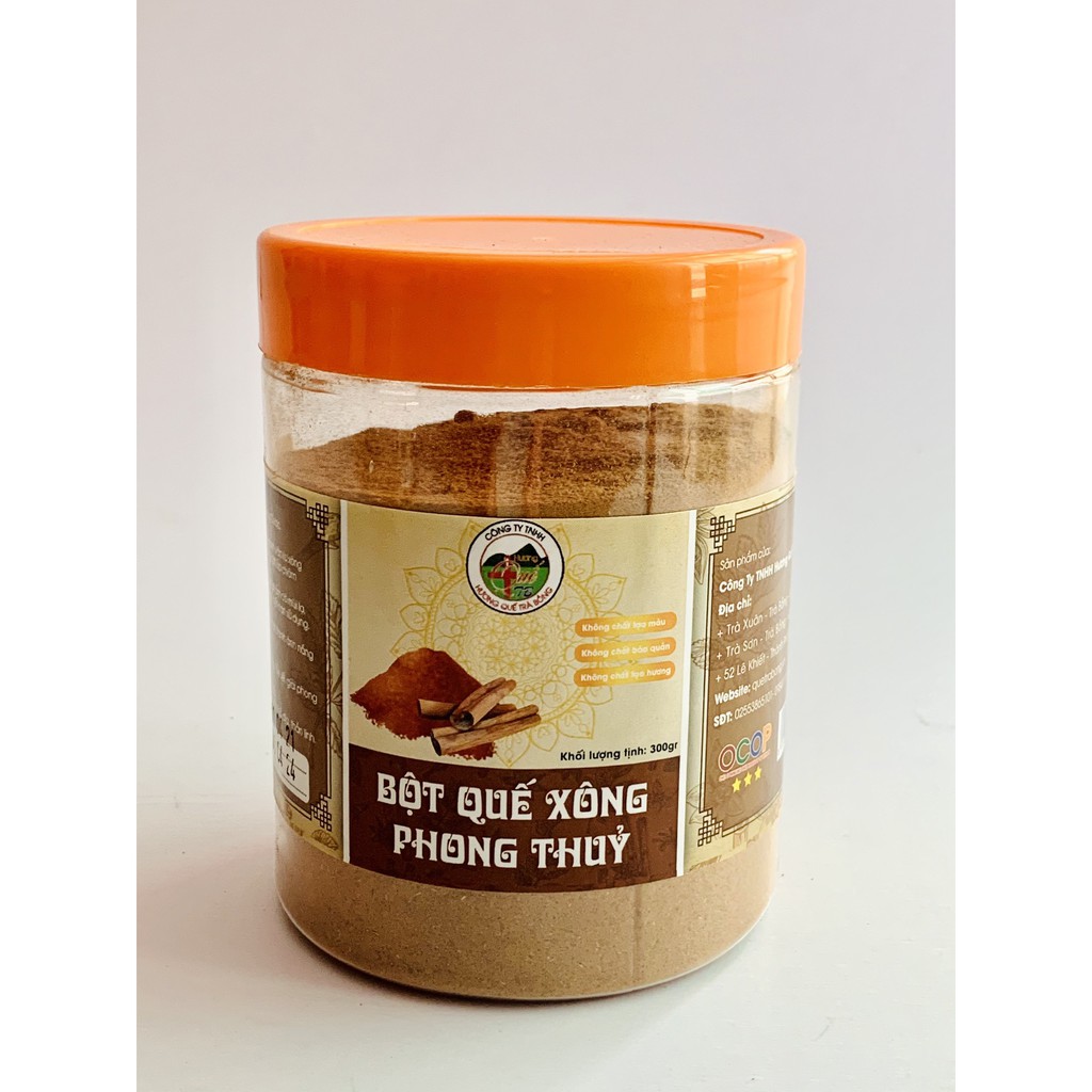 Ảnh Bột Quế Xông Phong Thủy - Hương Quế Trà Bồng 300gram 4