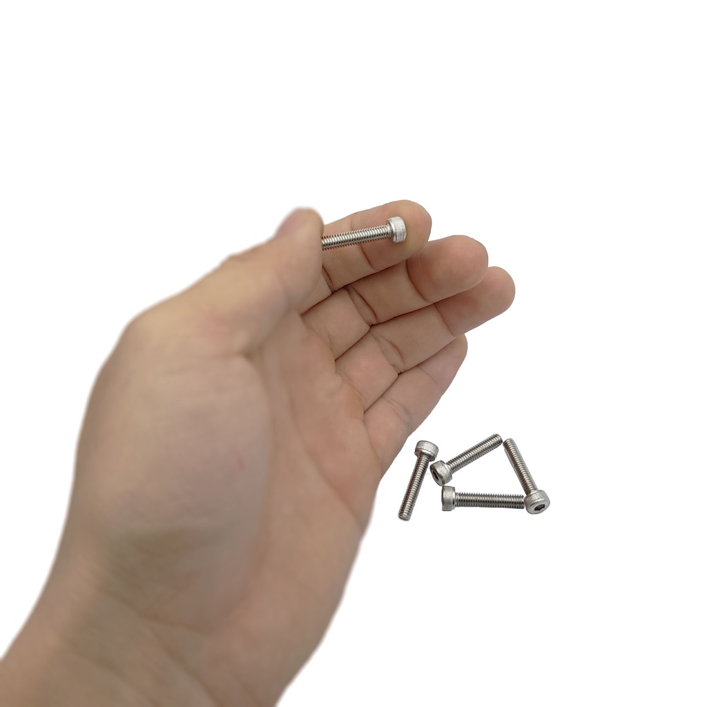 Ốc lục giác M4 | M5 inox 304 đầu tròn nhiều kích thước | Shopee Việt Nam