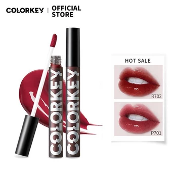 Son Kem Bóng Colorkey Màu Lì Giúp Đôi Môi Căng Mọng 1.7g