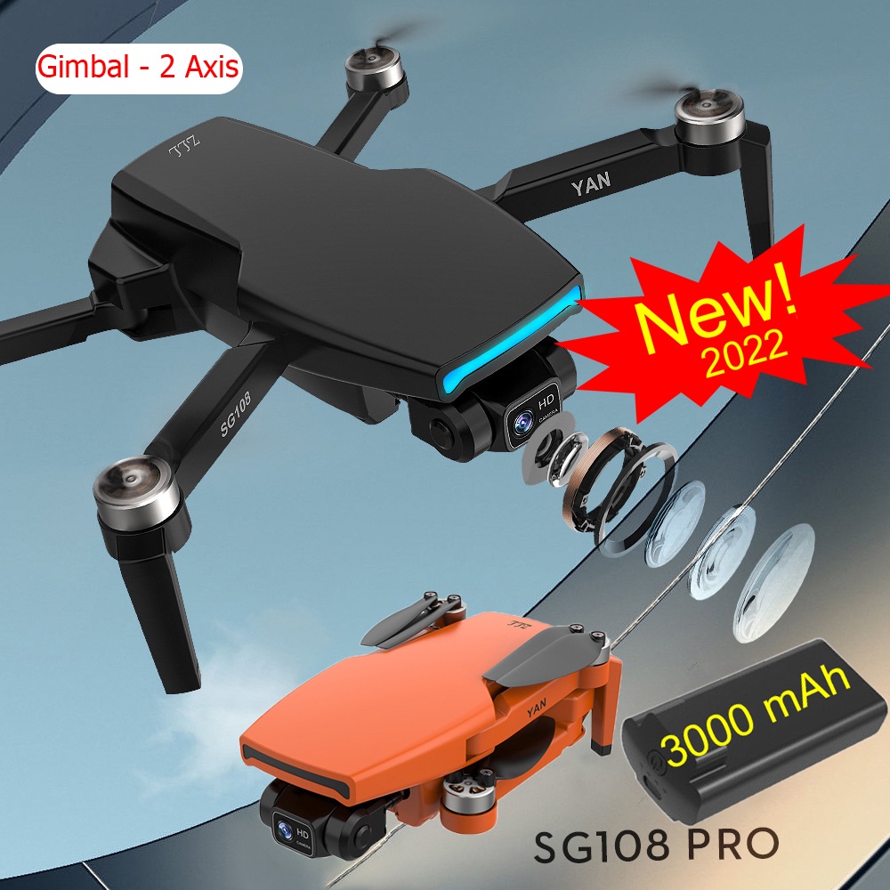 Flycam mini SG108 Pro – Camera 4K,Gimbal chống rung 2 trục,GPS,Wifi 5G ...