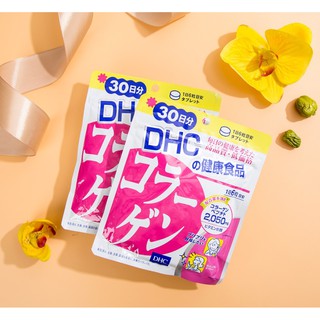 Combo Viên uống DHC Làm sáng và ngừa lão hóa 30 ngày (Collagen & VitC)