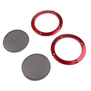 Loa tự động màu đỏ Dusur 3 inch để bảo vệ Vỏ bảo vệ loa Vỏ lưới bảo vệ