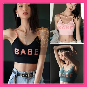 Áo Bra Tập Gym Nữ Thể Thao Chữ BABE Màu Siêu Xinh [ĐỒ TẬP GYM NỮ]