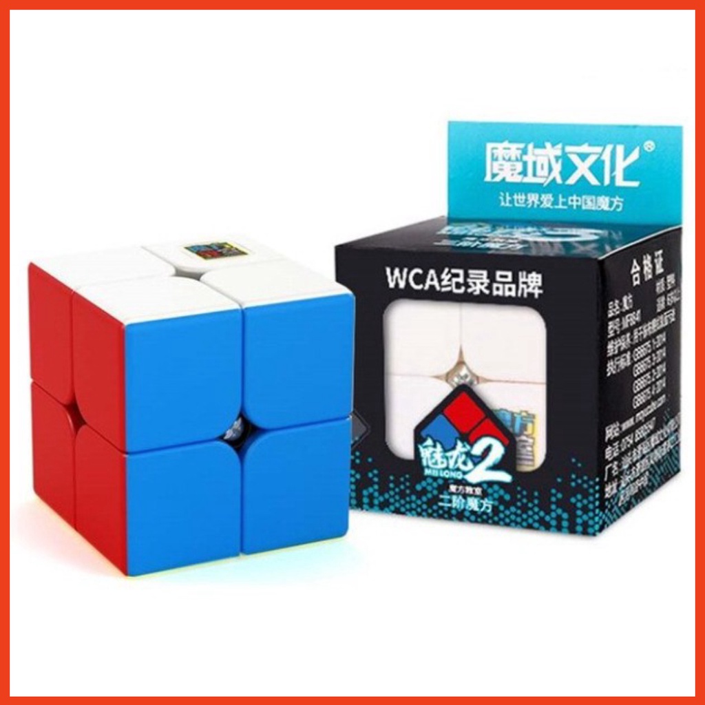 Rubik 2×2 Stickerless xoay trơn giá rẻ – Rubic 2 Tầng ML