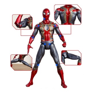 SHF Spider Man Marvel Avengers 3 Spider Man Figure 7-inch Movable Toy Model Decoration Doll
