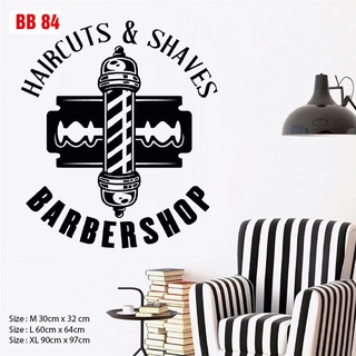 Decal dán làm đẹp cửa tiệm Barber và Salon, thu hút khách hàng, tạo điểm nhấn cho không gian tiệm, tăng doanh thu P6