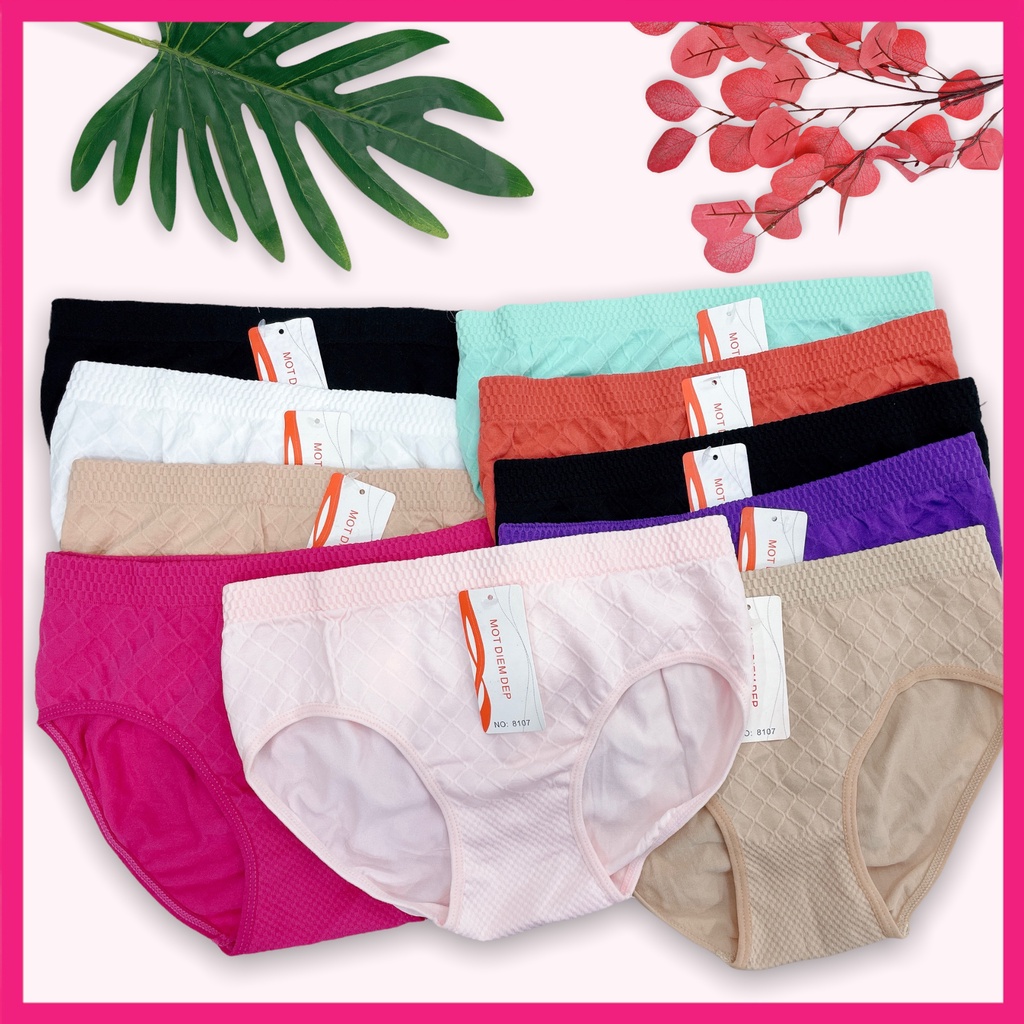 Quần lót nữ Dệt kim co giãn 4 chiều, thoáng mát, size nhỏ và lớn