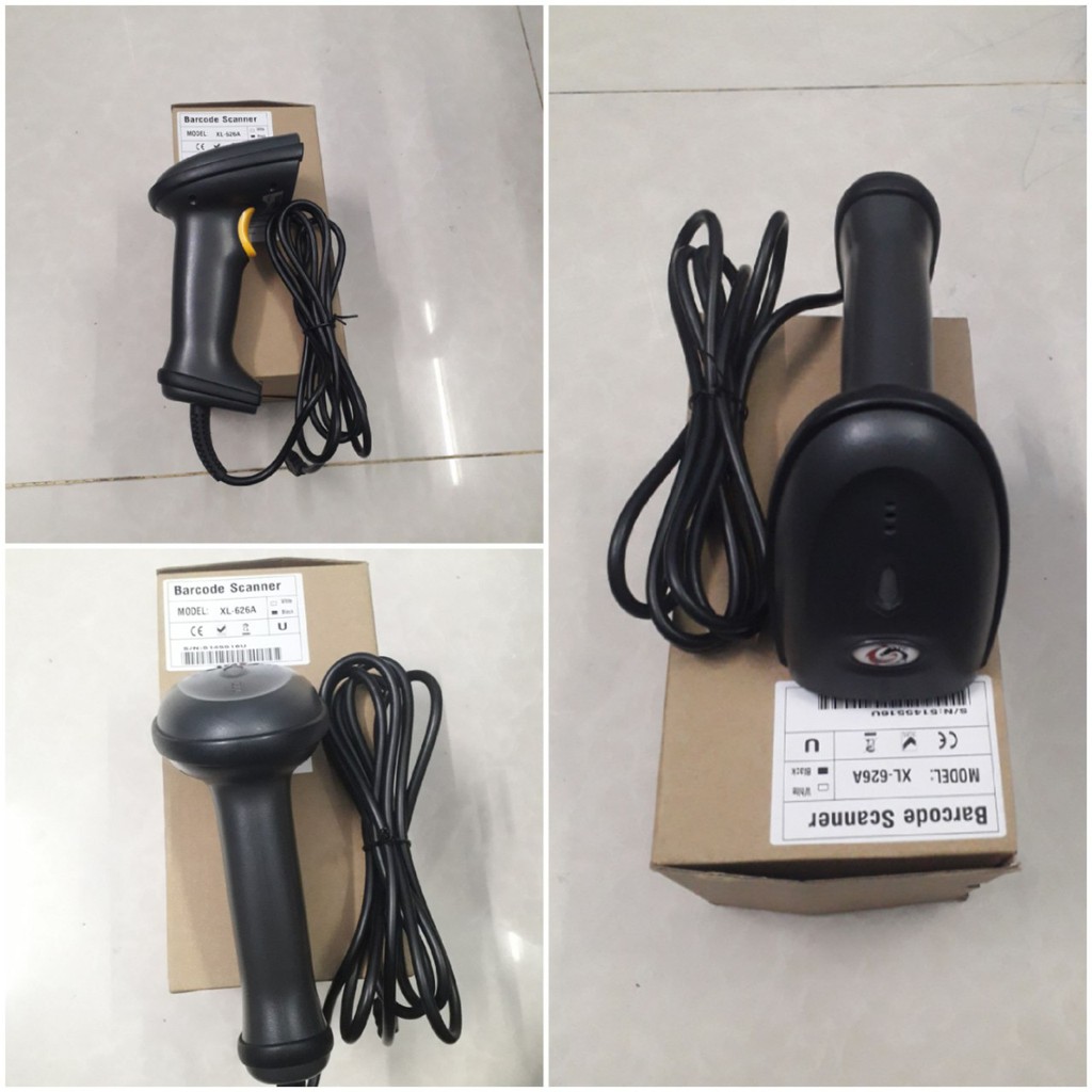 Đầu đọc Mã Vạch Cầm Tay Barcode Scanner Xl 626a đơn Tia Laser Shopee Việt Nam 8092