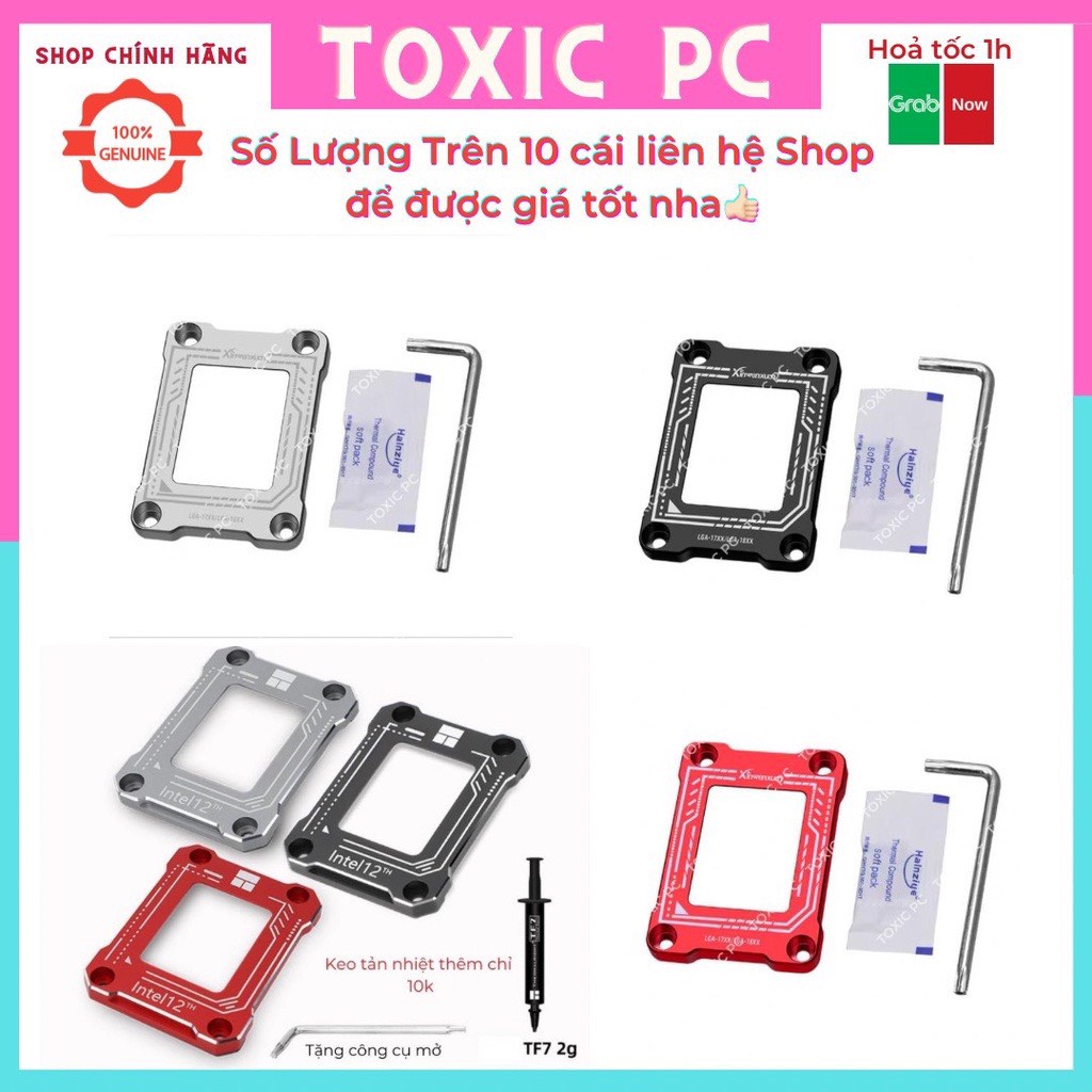 [Sỉ] Khung chống cong CPU Intel Socket 1700, Đế chống cong Socket 1700 ...