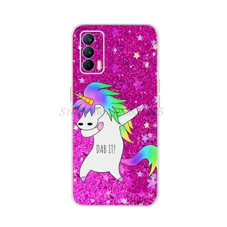 Ốp điện thoại silicon dẻo in hình vẽ hoa bồ công anh cầu vồng cho OPPO Realme V15 5G Realme V15 5G 6.4 inch