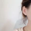 🌺xinyia🌺Khuyên tai mạ bạc 925 mặt hình trái tim/ ngôi sao nhỏ xinh đơn giản thanh lịch dành cho nữ