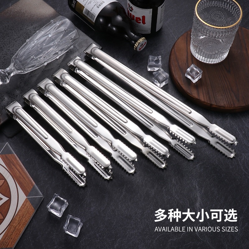 Kẹp Inox 30cm Gắp Thức Ăn , Gắp Đá , Gắp Đồ Nóng-  KẸP GẮP THỊT NƯỚNG INOX 304 HÀN QUỐC CÁC CỠ LOẠI 1
