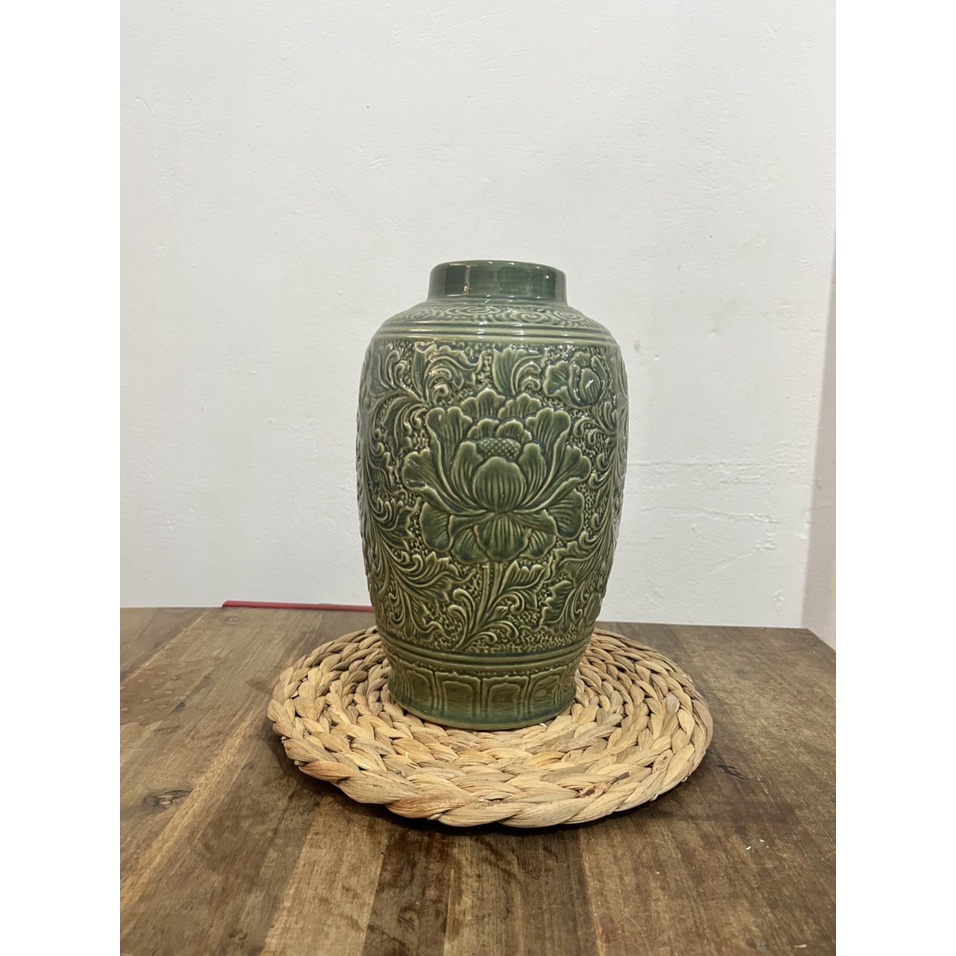 Lót Cốc Lục Bình ONGTRE Hình Tròn, Đế Lót Ly Thủ Công, Lót Đĩa Decor, Chống Nóng, Chống Trầy, Quán Cafe, Nhà Hàng