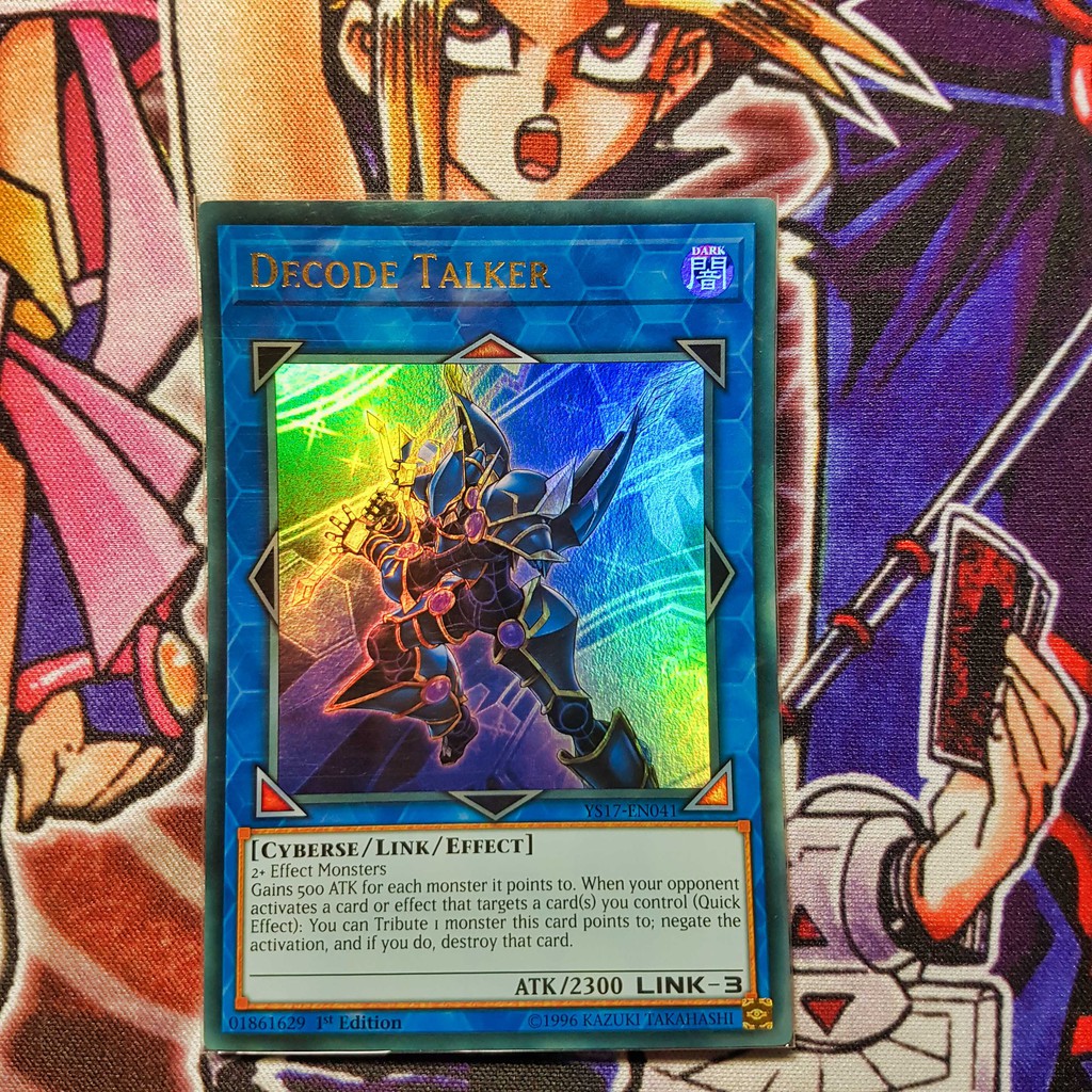 Thẻ bài Yugioh chính hãng | Decode Talker | Ultra Rare | Shopee Việt Nam